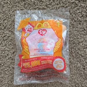NWT McDonald's TY Beanie Baby Lips the Fish